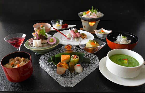 鳥取県産食材の特別会席出来ました(^^)/